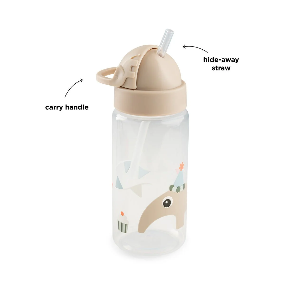 Done by Deer Drinkfles Celebration Sand 350Ml - Image 3