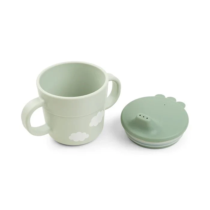Done by Deer Kinderservies Happy Clouds Green - Image 7