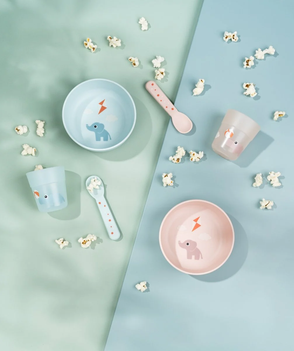 Done by Deer Kinderservies Set Playground Powder 3 Pack - Image 11