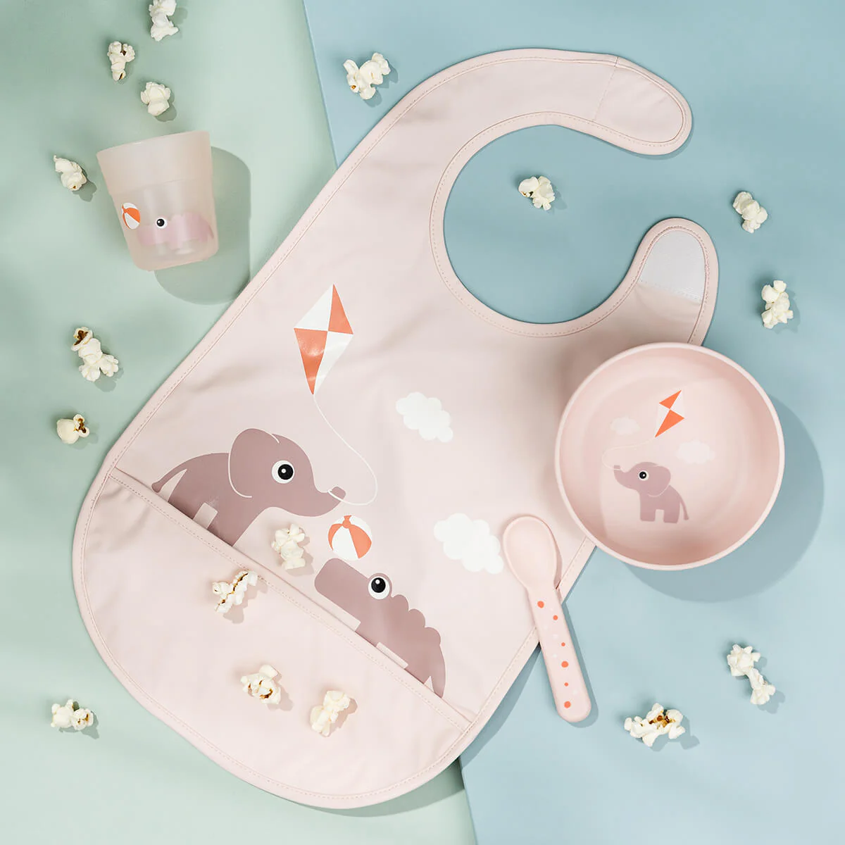 Done by Deer Kinderservies Set Playground Powder 3 Pack - Image 5