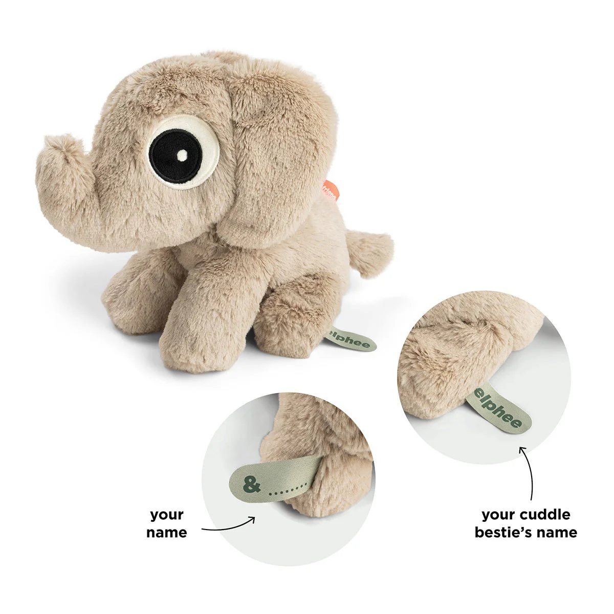 Done by Deer Knuffel Bestie Elphee Sand 20Cm - Image 2