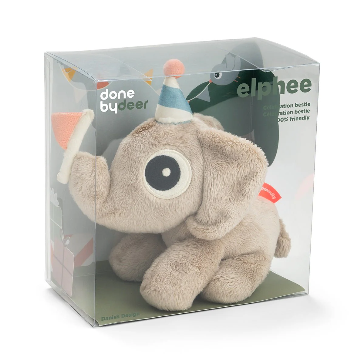 Done by Deer Knuffel Bestie Giftbox Elphee Sand - Image 2