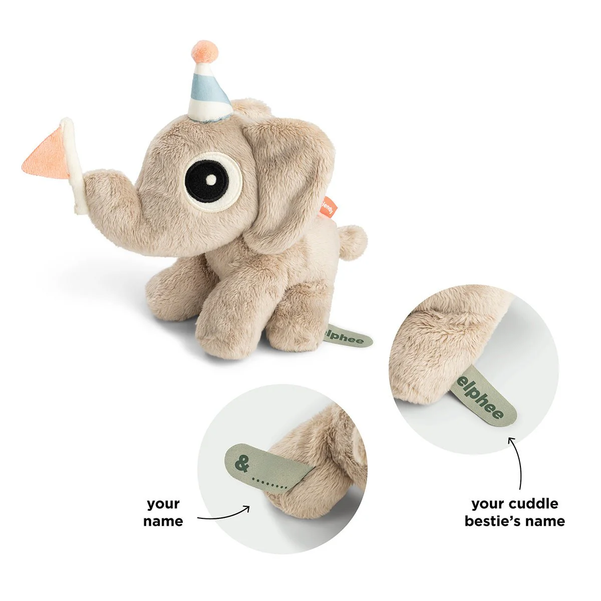 Done by Deer Knuffel Bestie Giftbox Elphee Sand - Image 3