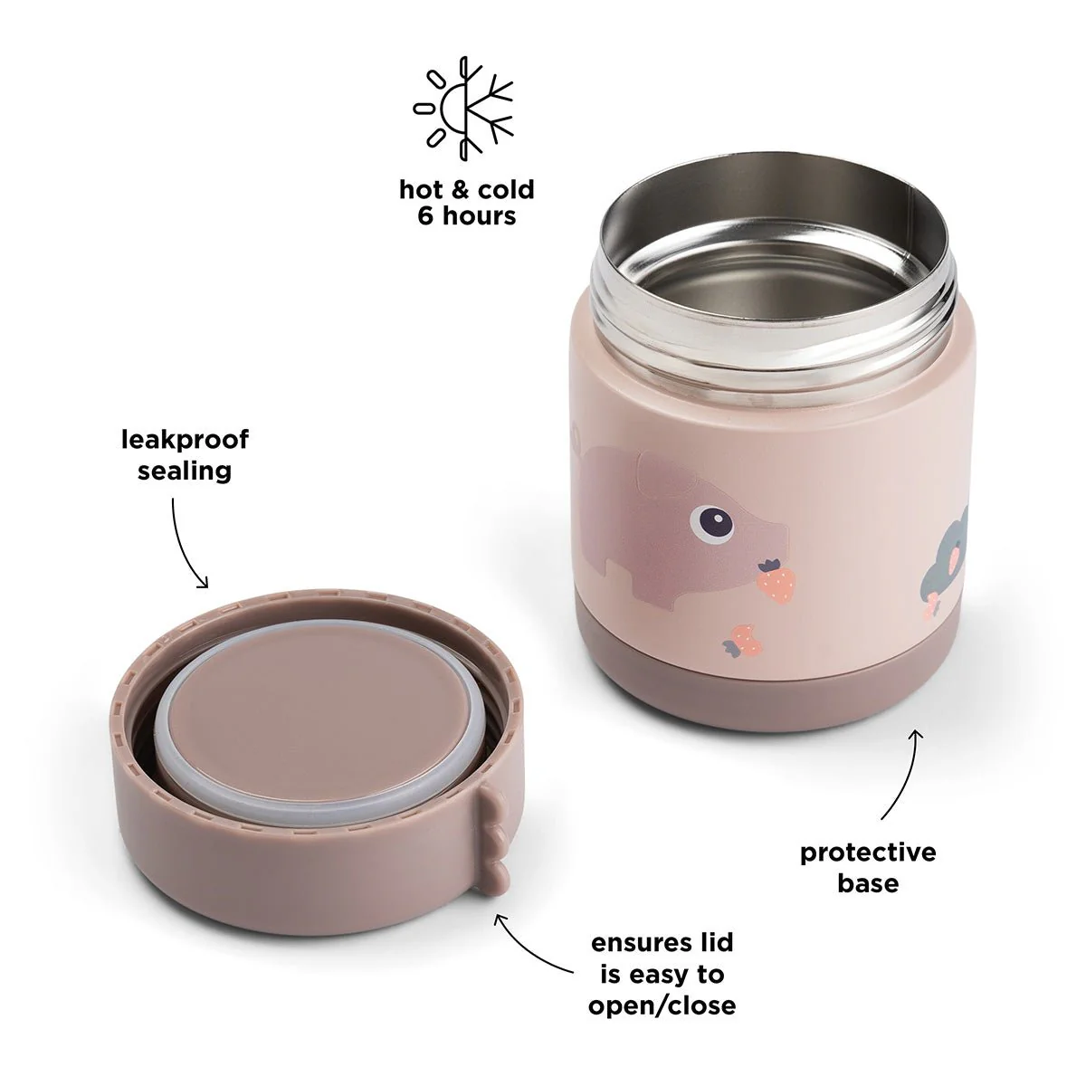 Done by Deer Opbergbakjes Tiny Farm Rose 300Ml - Image 3