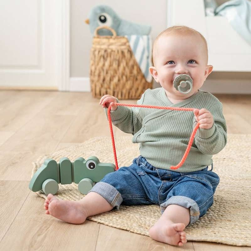 Done by Deer Pull along wiggle toy Croco Green - Image 6