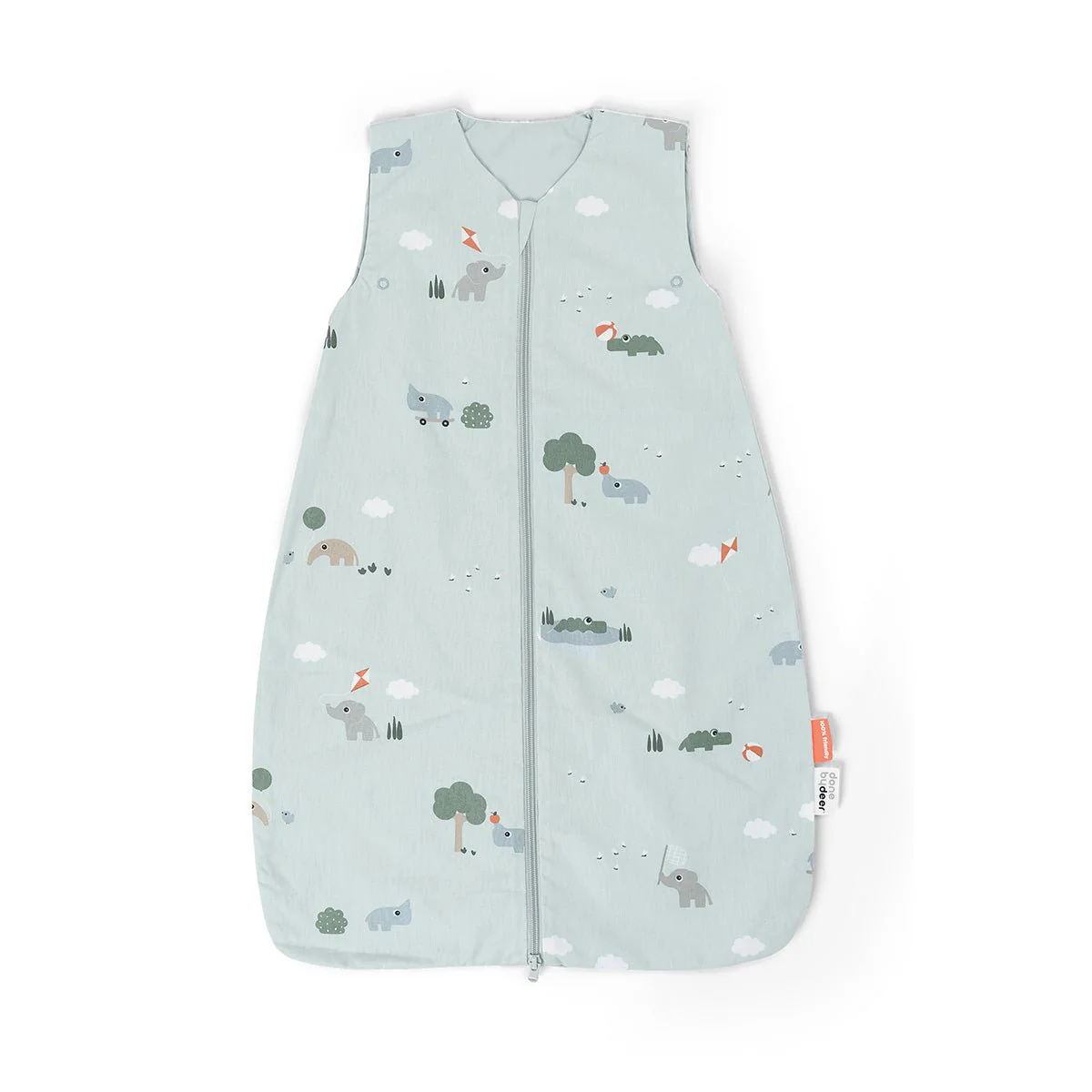 Done by Deer Slaapzak Baby Playground 70Cm Tog 1.0 Blauw
