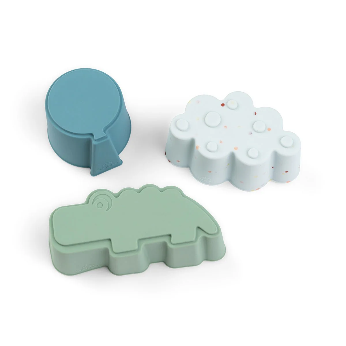Done by Deer Snackbakje Happy Clouds Blauw 3 Stuks