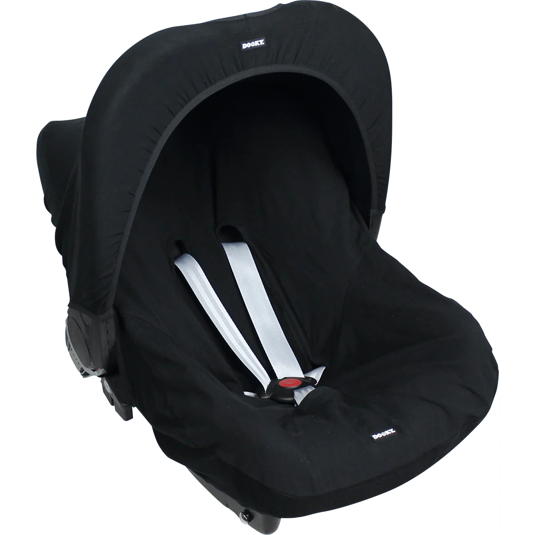 Dooky Autostoelhoes Seat Cover 0+ Zwart Uni - Image 4
