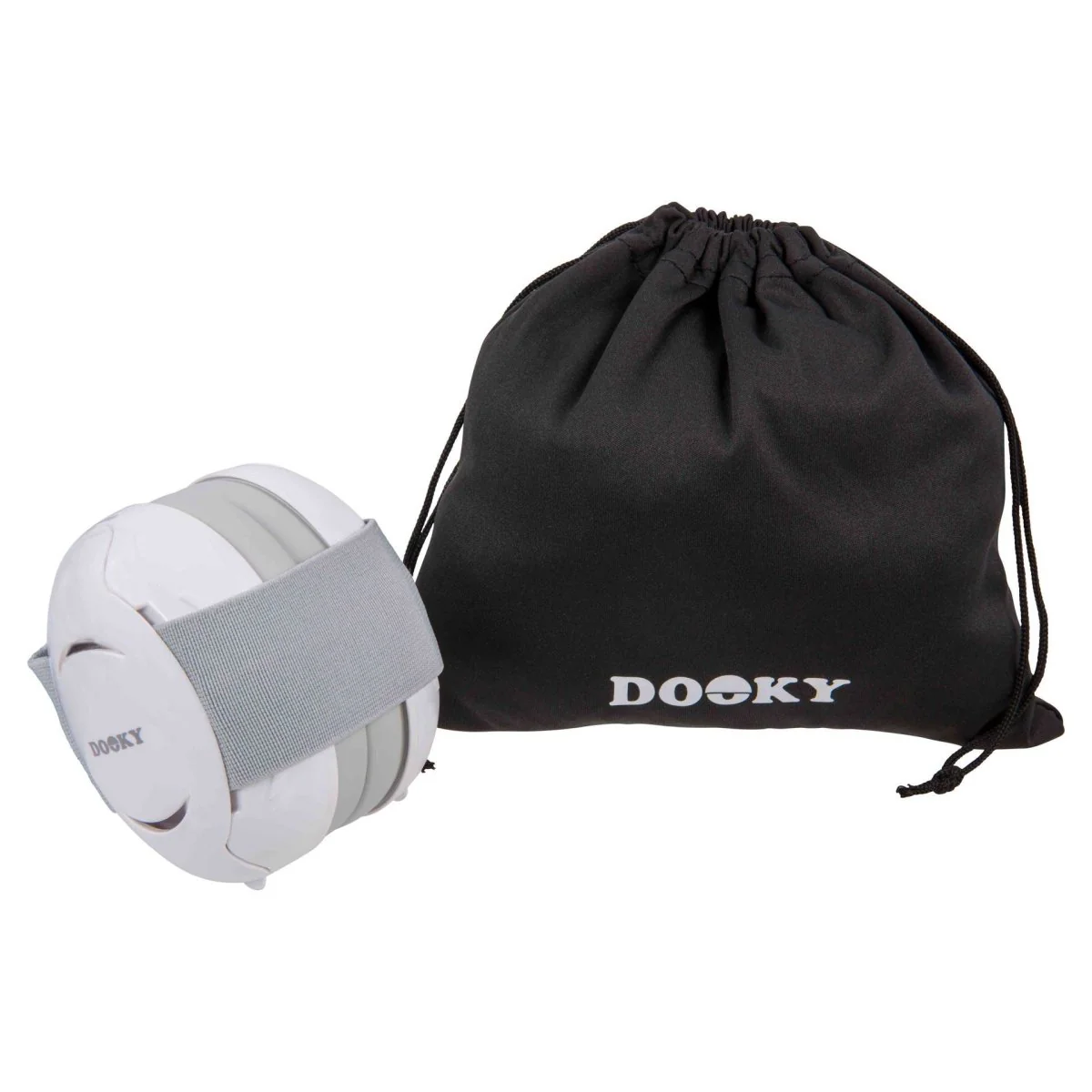 Dooky Oorkappen White 0-3Y - Image 3