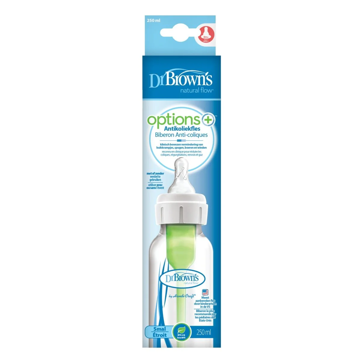Dr. Brown's Options+standaard Fles 250ml - Image 2