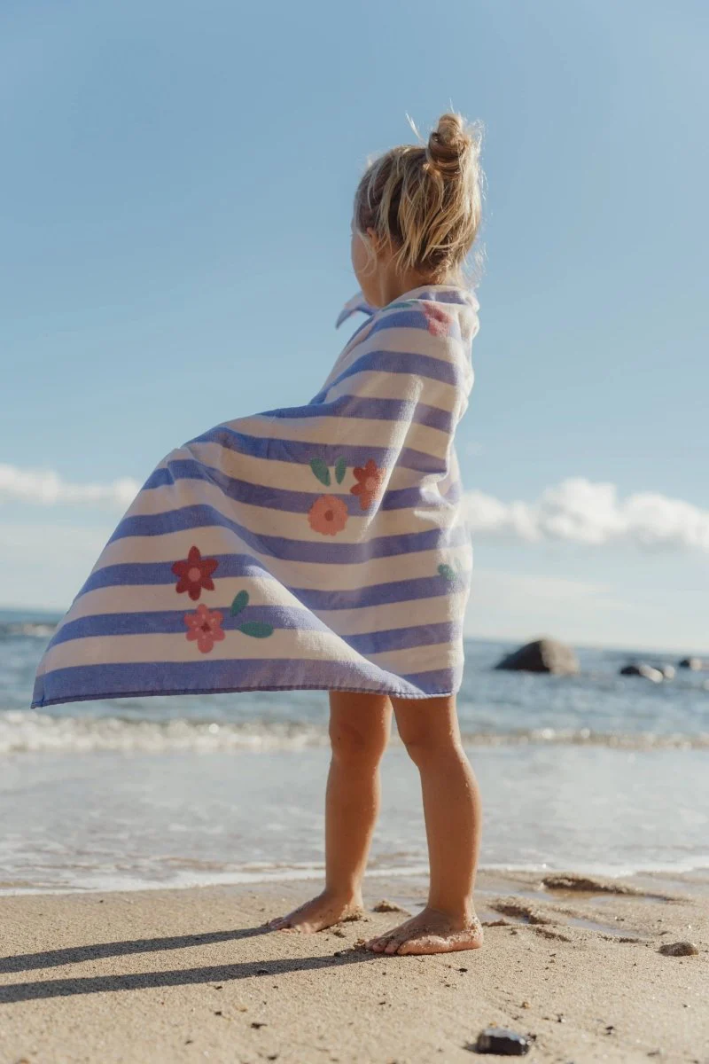 Dreamy Purple Stripe Handdoek - Image 8