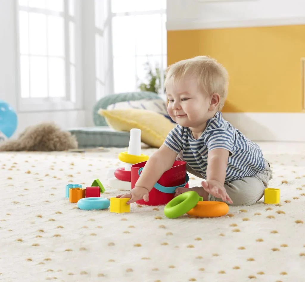 Fisher-Price Stapeltoren Met Gekleurde Ringen 6 Delig - Image 6