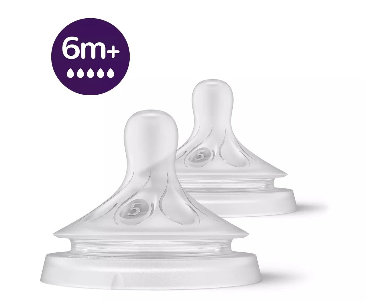 Philips Avent Flesspeen 6+Mnd 2st
