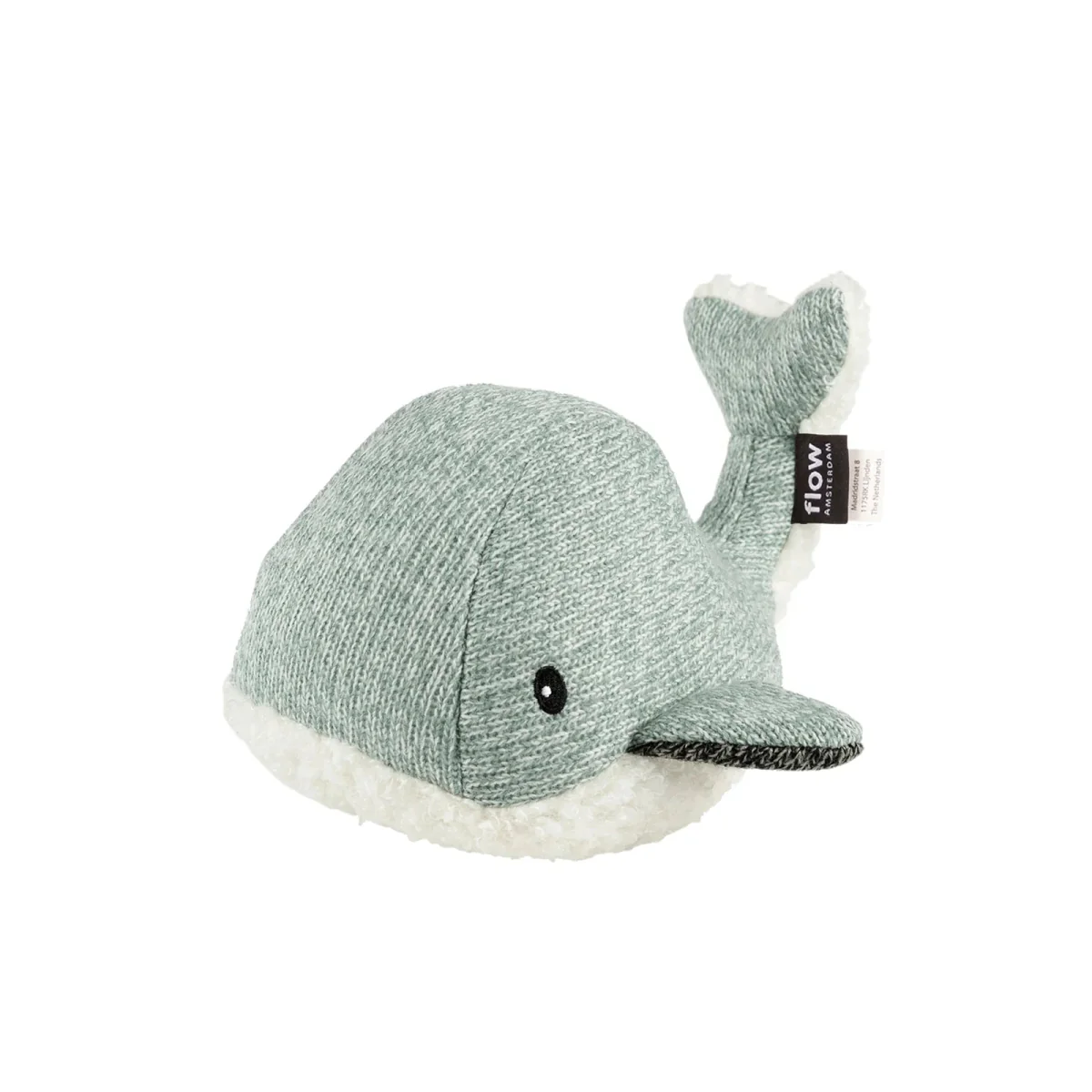 Flow Amsterdam Knuffel Met Hartslag Moby Green - Image 2