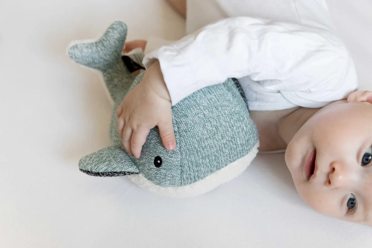Flow Amsterdam Knuffel Met Hartslag Moby Green - Image 5