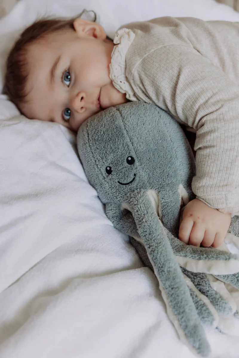 Flow Amsterdam Knuffel Met Hartslag Olly Sea Grey - Image 3