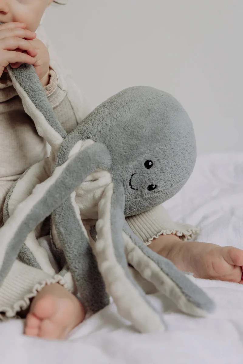 Flow Amsterdam Knuffel Met Hartslag Olly Sea Grey - Image 5