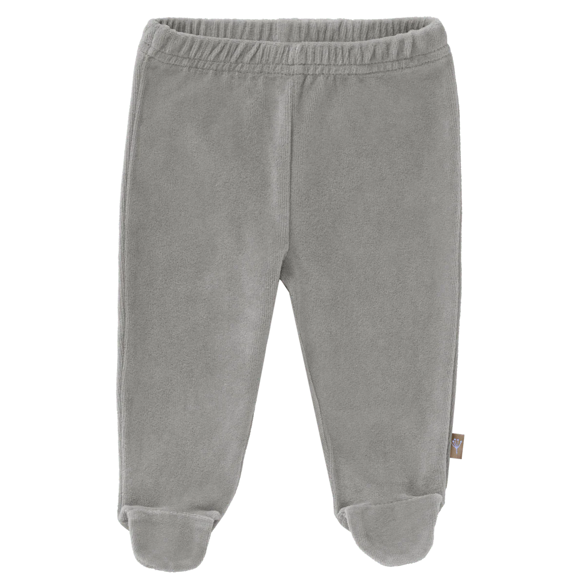 Fresk Baby Broekje Velours Met Voet Paloma Grey