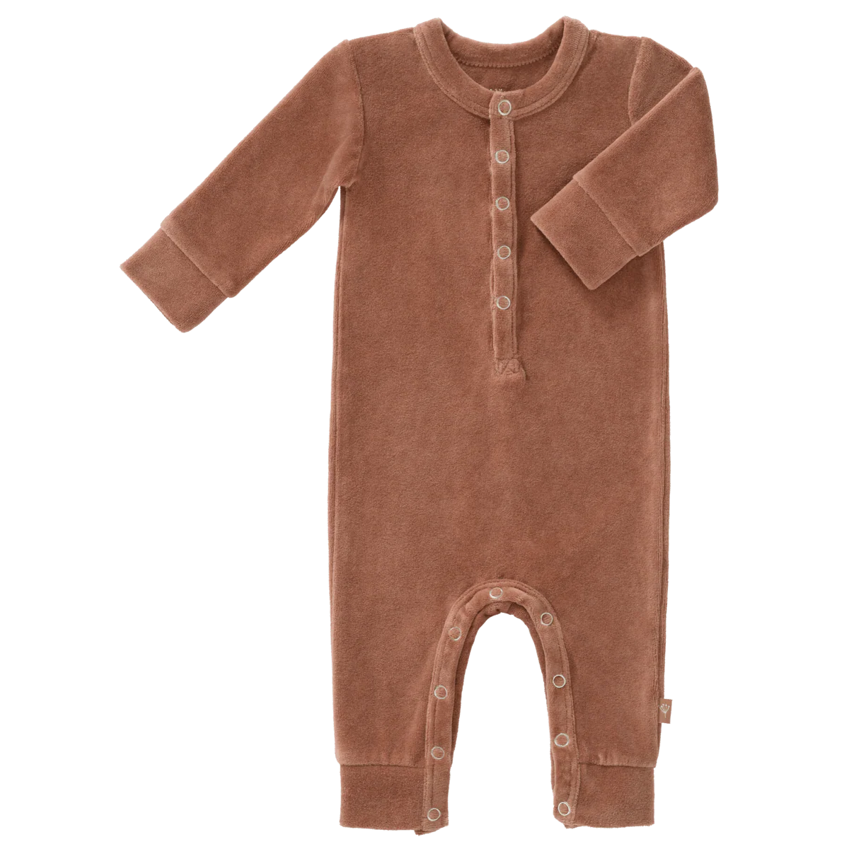 Fresk Baby Pyjama Velours Twany Brown