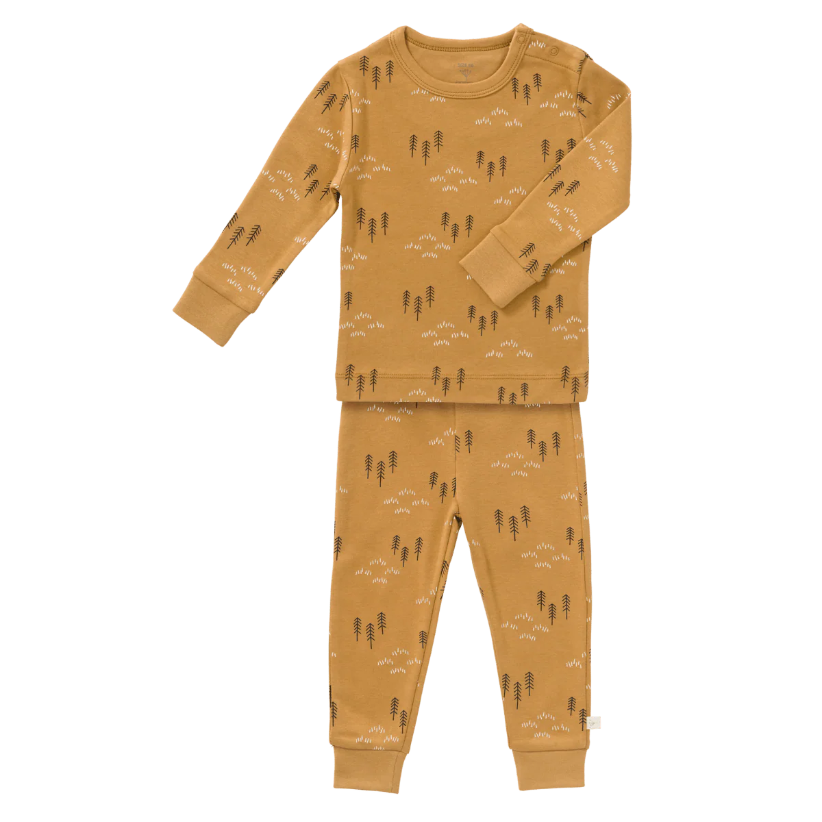 Fresk Baby Pyjama Woods Spruce Yellow 2-delig