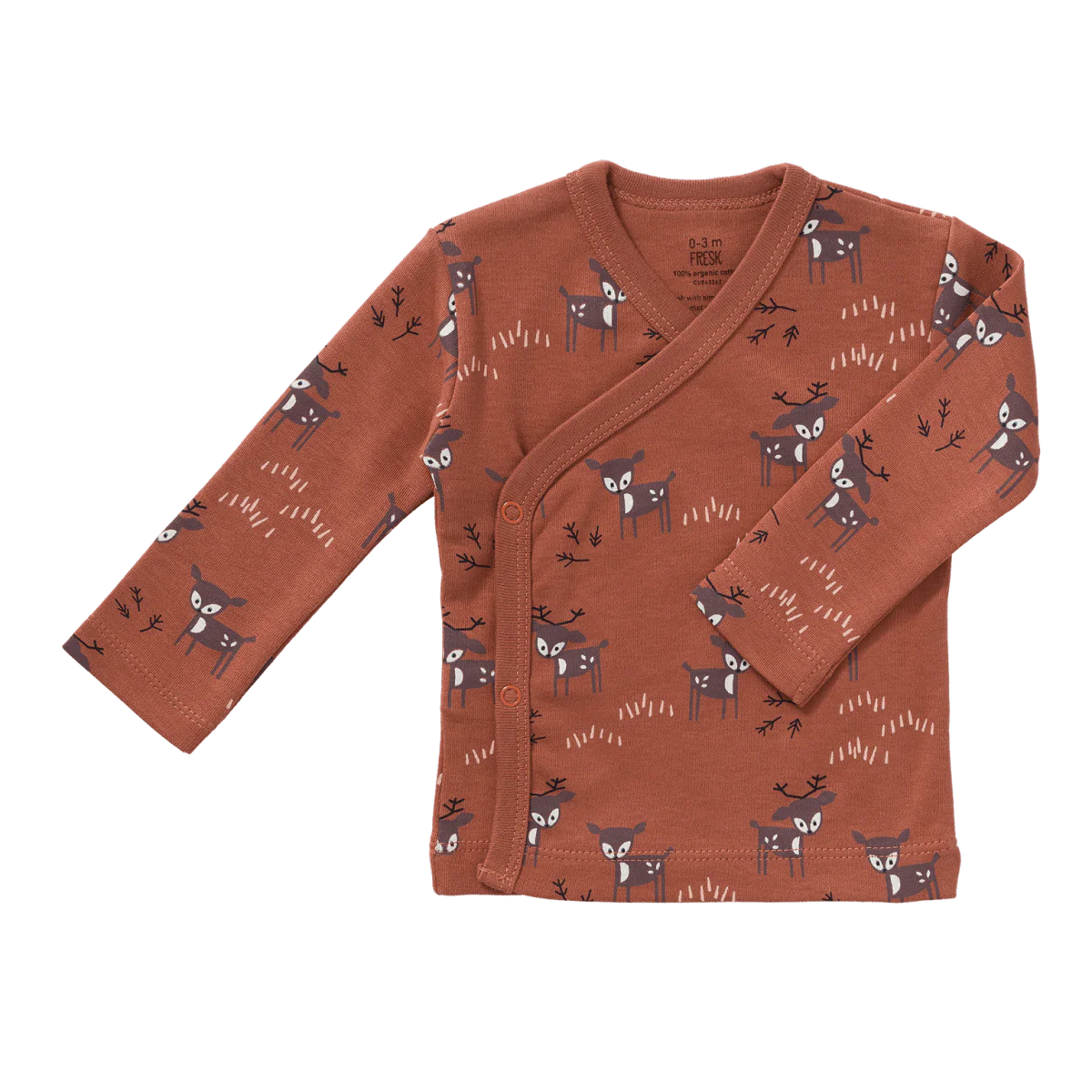 Fresk Baby Vestje Deer Amber Brown