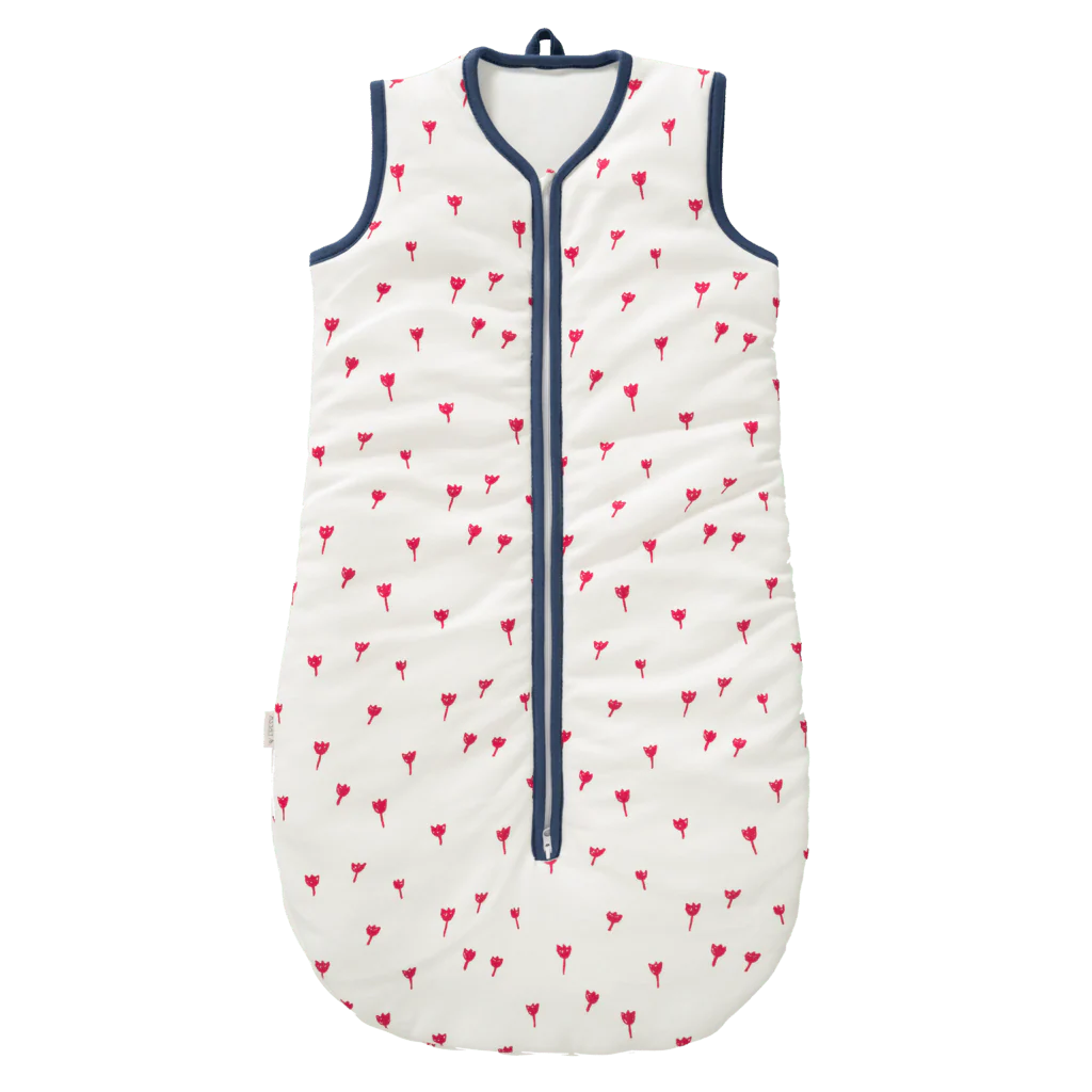 Fresk Slaapzak Baby Slaapzak Met Lichte Voering Tulip Red
