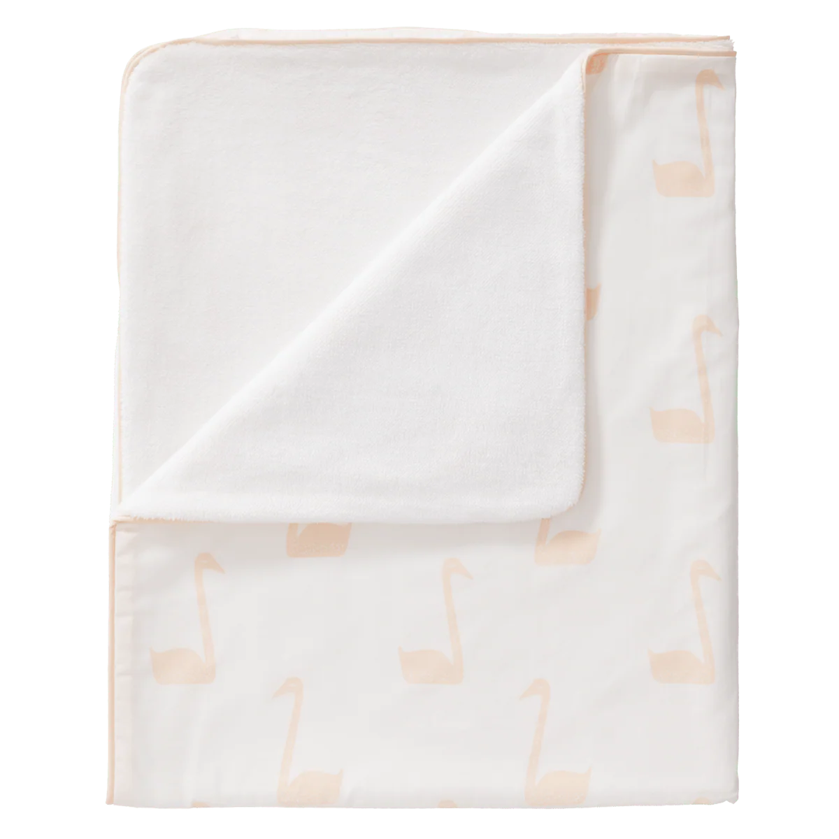 Fresk Wiegdeken Swan Pale Peach 80x100cm