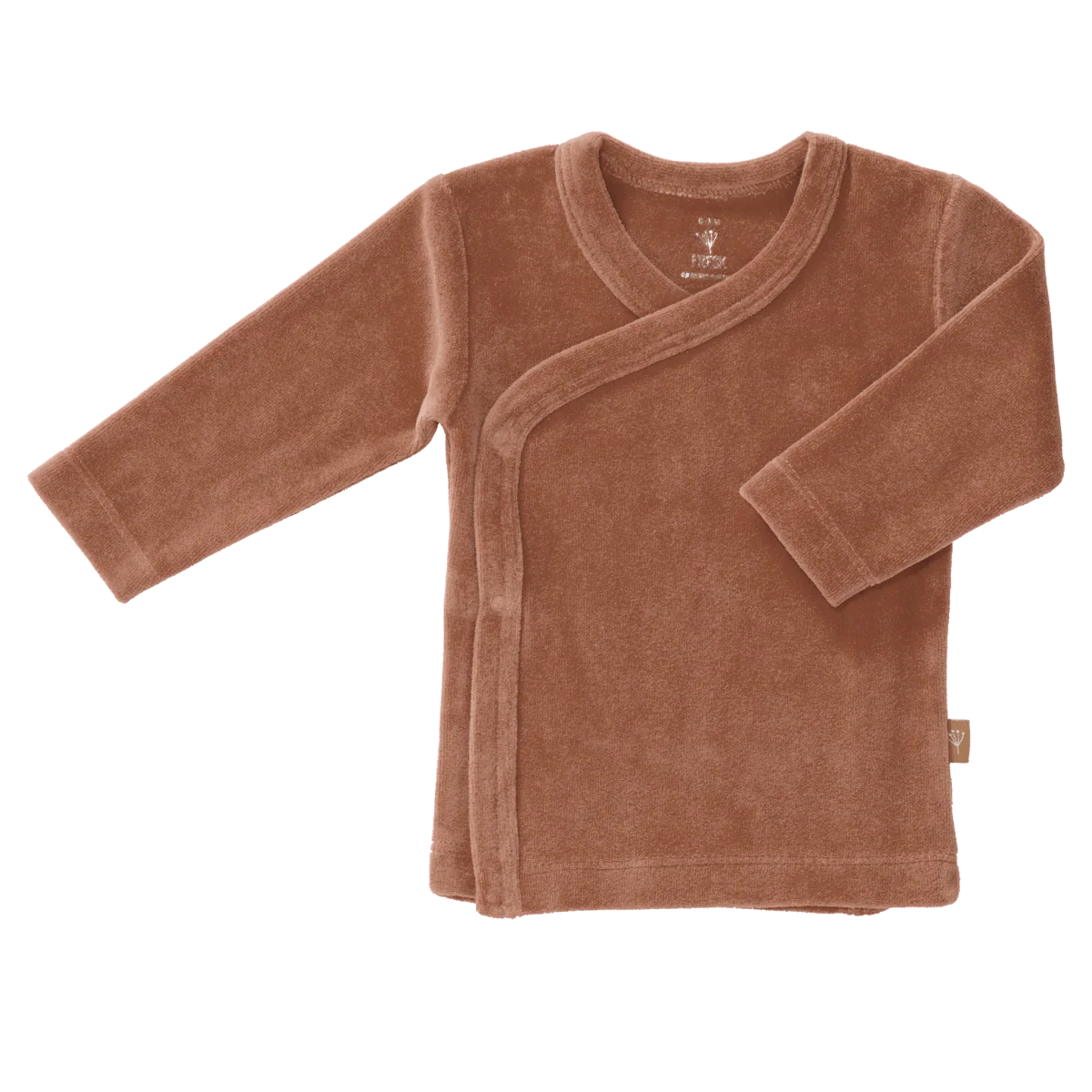 Fresk Wikkelvestje Velours Twany Brown
