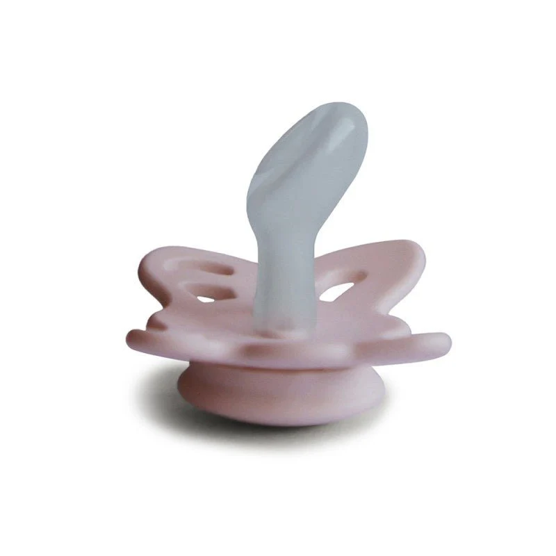 Frigg Speen Maat 1 Butterfly Anatomical Blush Silicone - Image 2