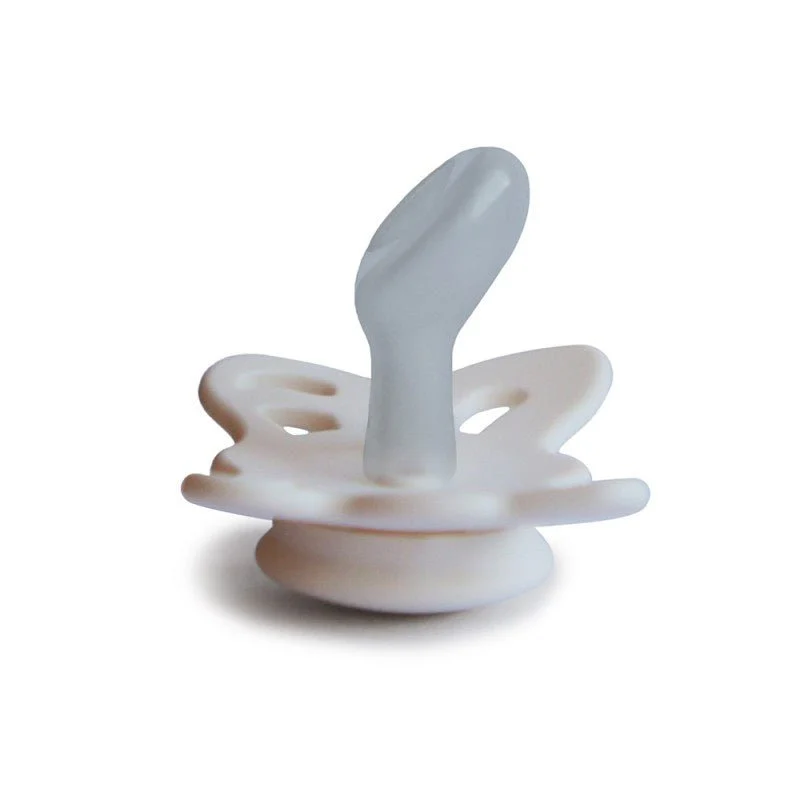 Frigg Speen Maat 1 Butterfly Anatomical Cream Silicone - Image 2