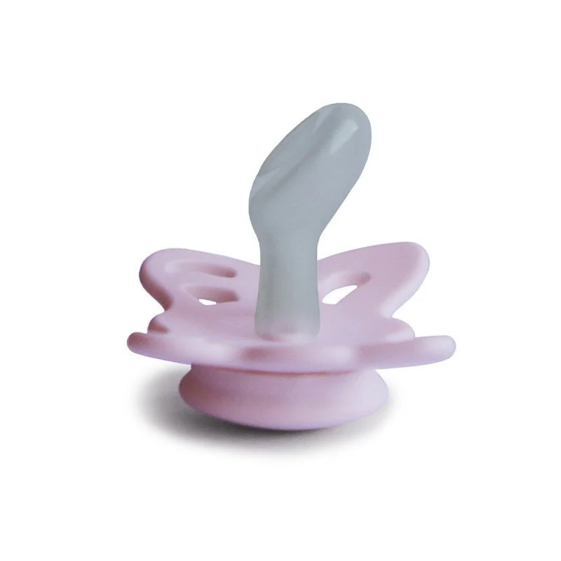 Frigg Speen Maat 1 Butterfly Anatomical Soft Lilac Silicone - Image 2