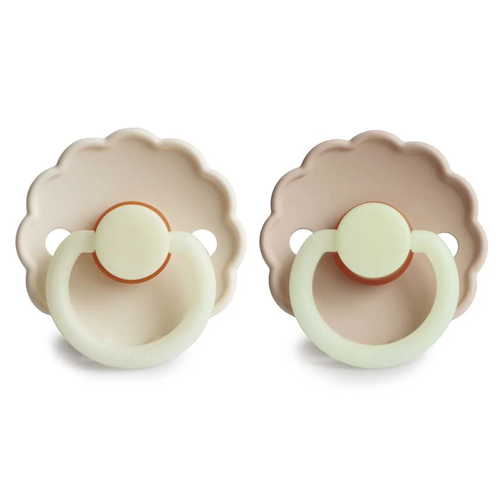 Frigg Speen Maat 1 Daisy Night Croissant / Cream Latex - Image 2
