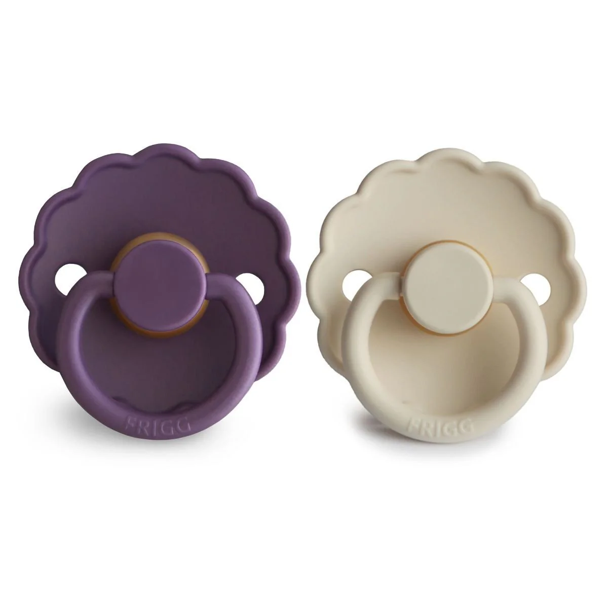 Frigg Speen Maat 1 Daisy Violet Dream/Cream Latex 2St