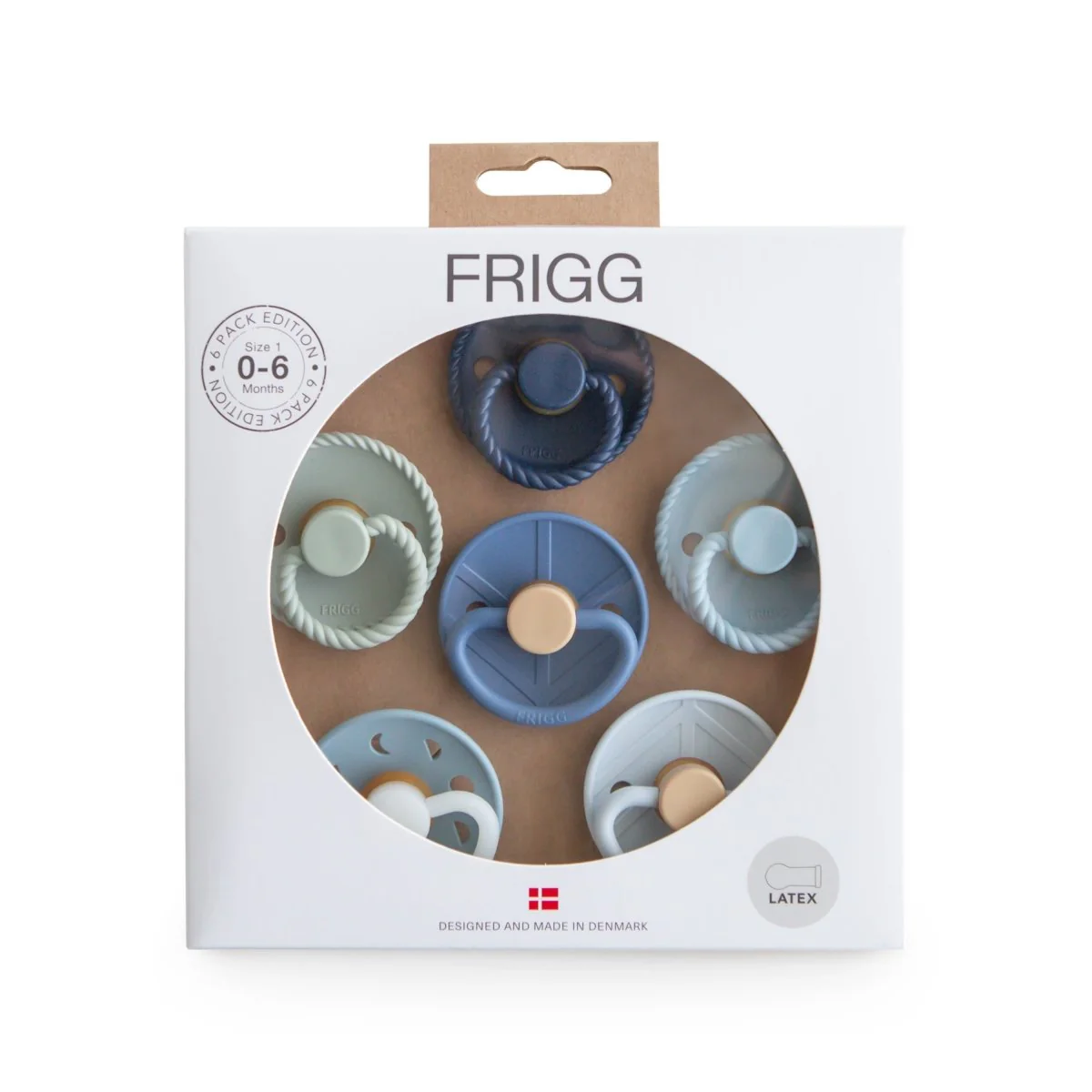 Frigg Speen Maat 1 Endless Sea Latex 6St