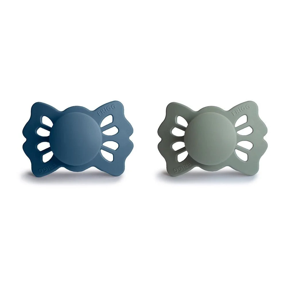 Frigg Speen Maat 1 Lucky Ocean View/Sage Silicone 2St