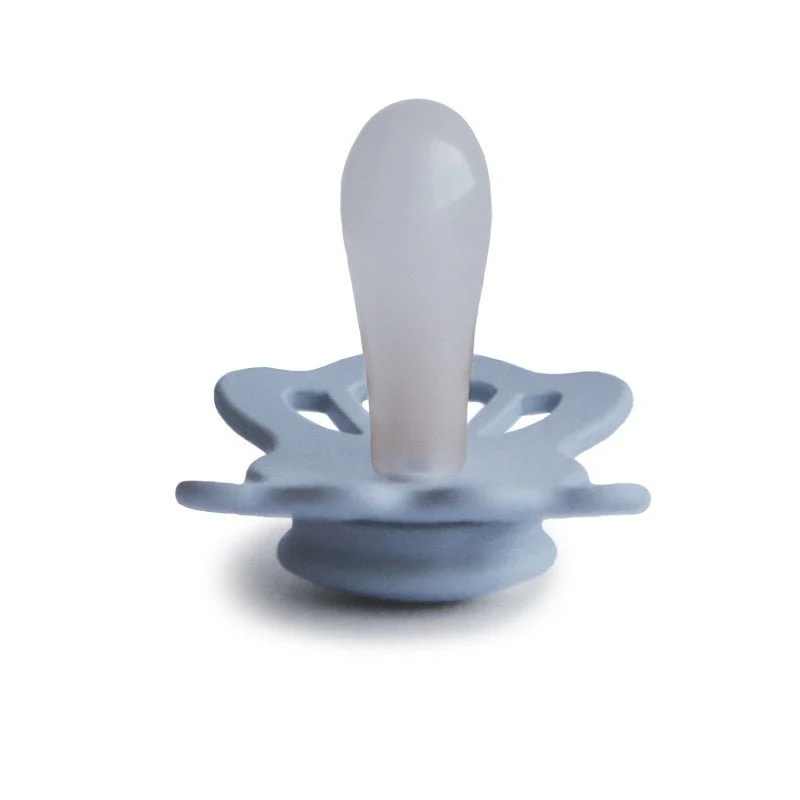 Frigg Speen Maat 1 Lucky Symmetrical Powder Blue Silicone - Image 2