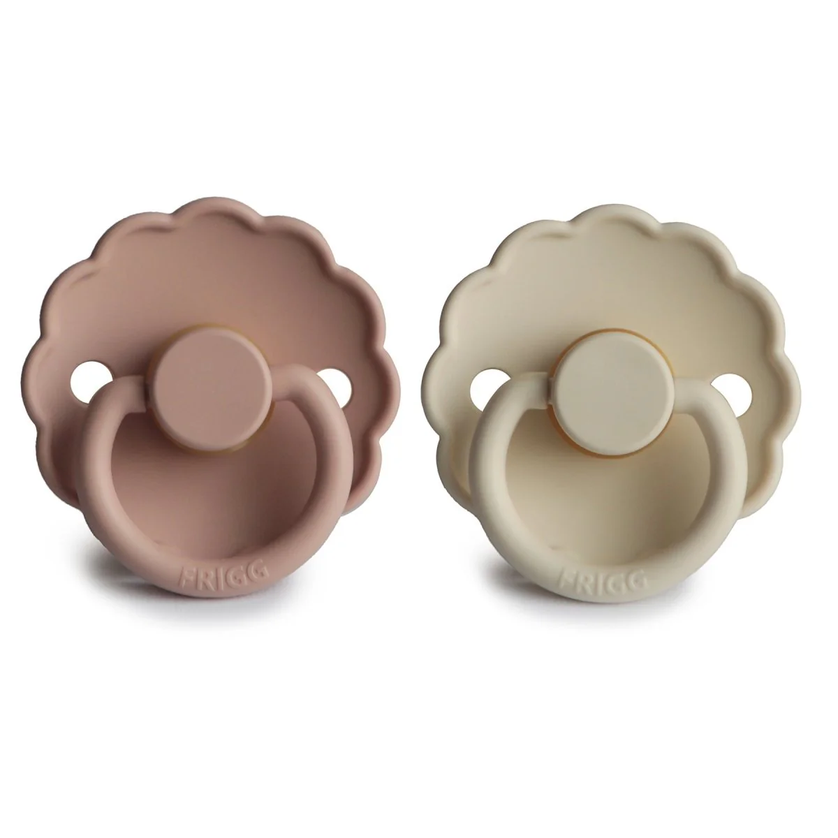 Frigg Speen Maat 2 Daisy Blush/Cream Latex 2-Pack - Image 2