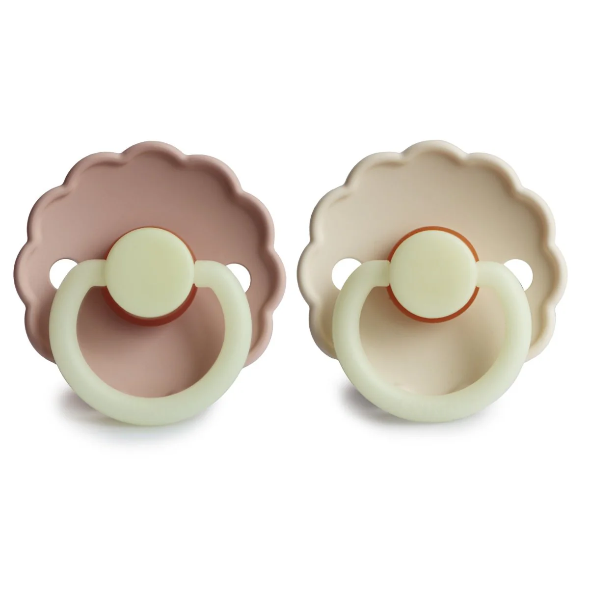 Frigg Speen Maat 2 Daisy Night Cream / Blush Latex - Image 2
