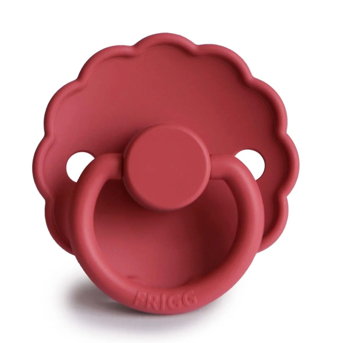 Frigg Speen Maat 2 Daisy Scarlet Silicone - Image 2