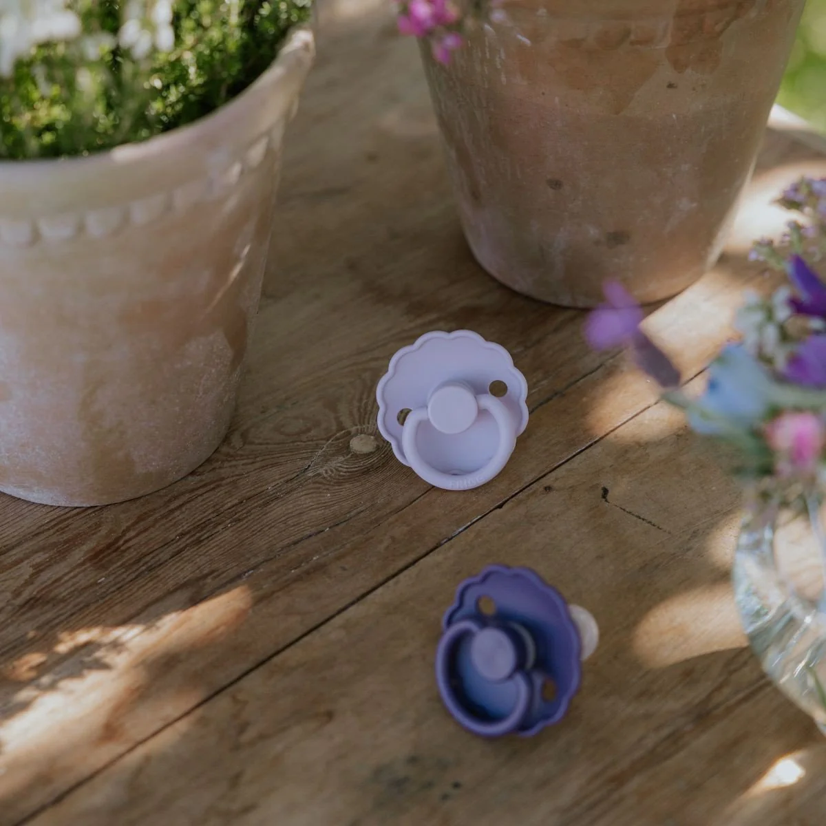 Frigg Speen Maat 2 Daisy Violet Dream Silicone - Image 3
