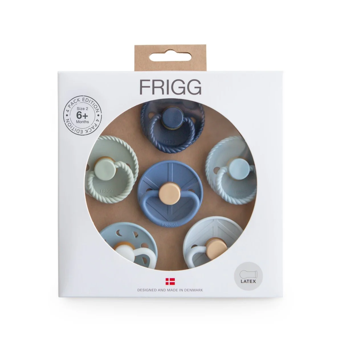 Frigg Speen Maat 2 Endless Sea Latex 6St