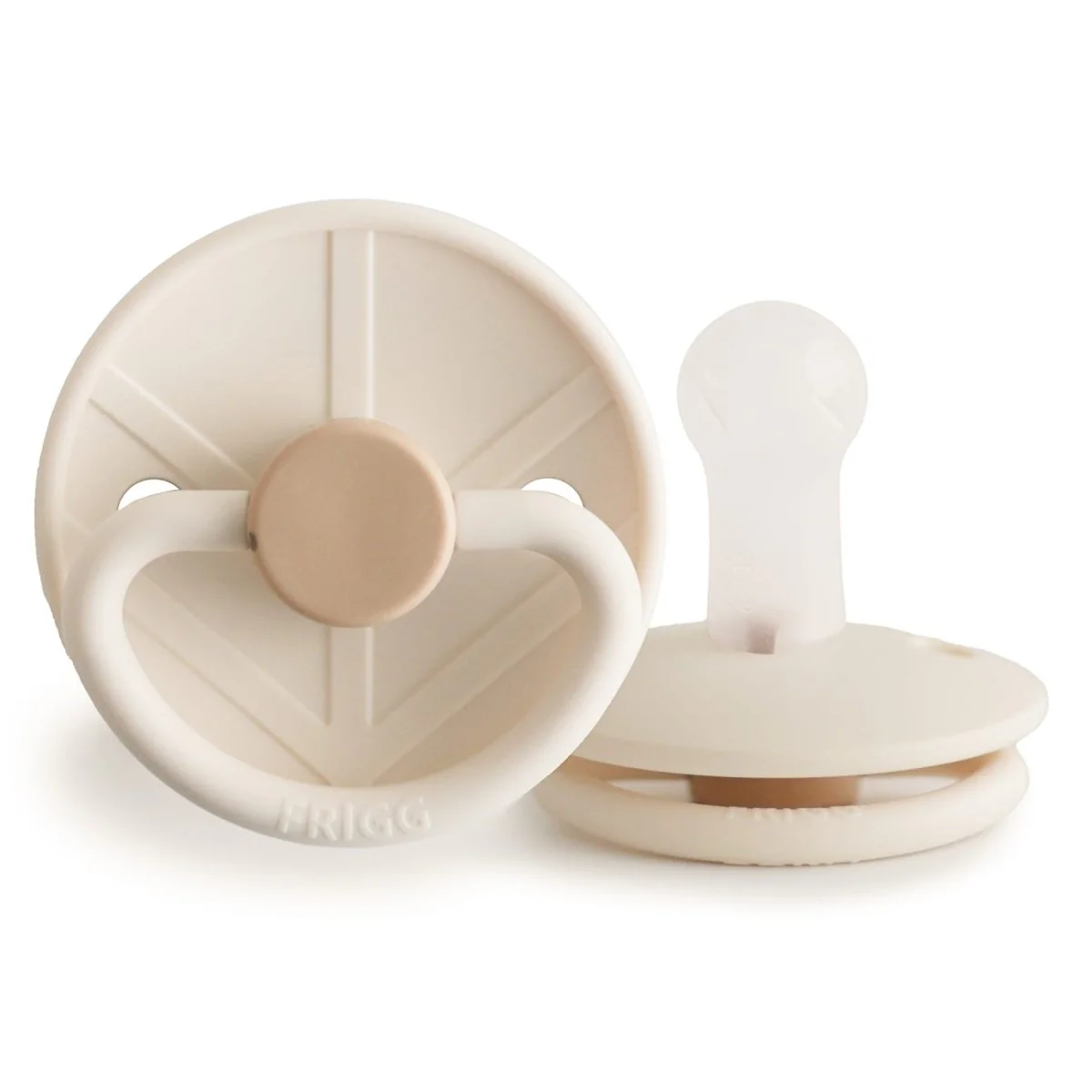 Frigg Speen Maat 2 Little Viking Sigrid Cream Silicone