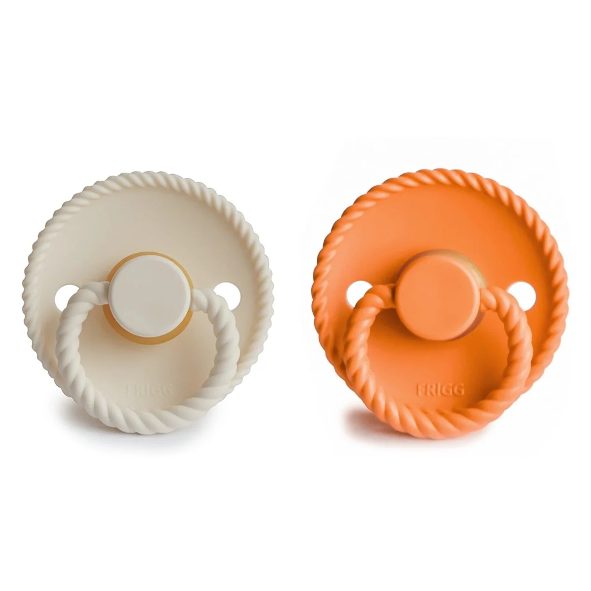 Frigg Speen Maat 2 Rope Cream/Maple Latex 2-Pack - Image 2