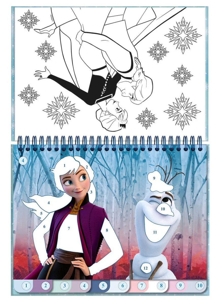 Frozen Knutsel Boek Nummer Stickeren - Image 3