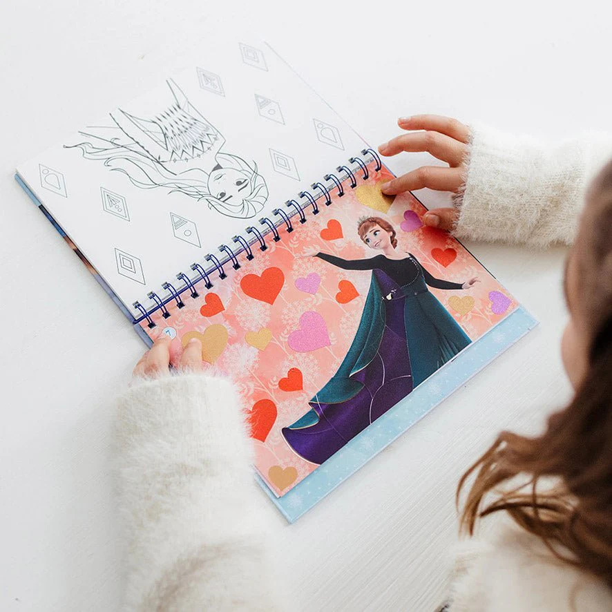 Frozen Knutsel Boek Nummer Stickeren - Image 4