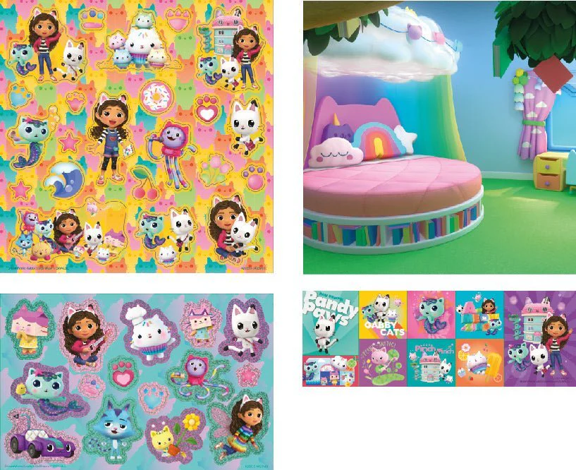 Gabby'S Dollhouse Stickers 3st - Image 2
