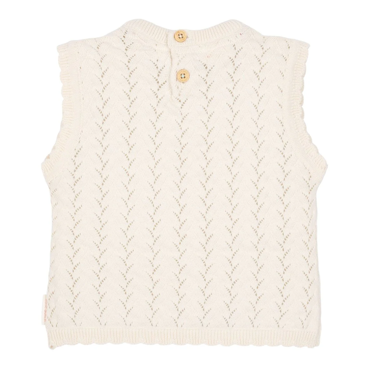 Gebried singlet Creme - Image 2