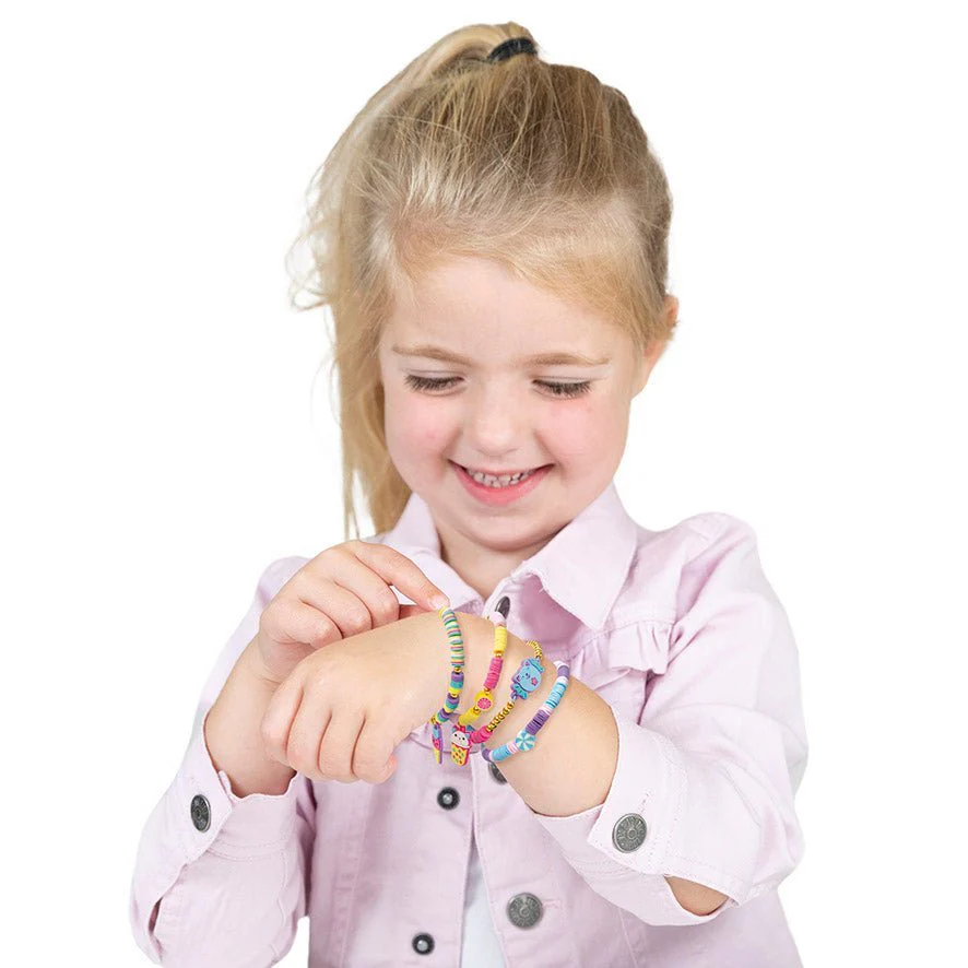 Gekleurde Knutselset Kawaii Armbanden Maken 4st - Image 3