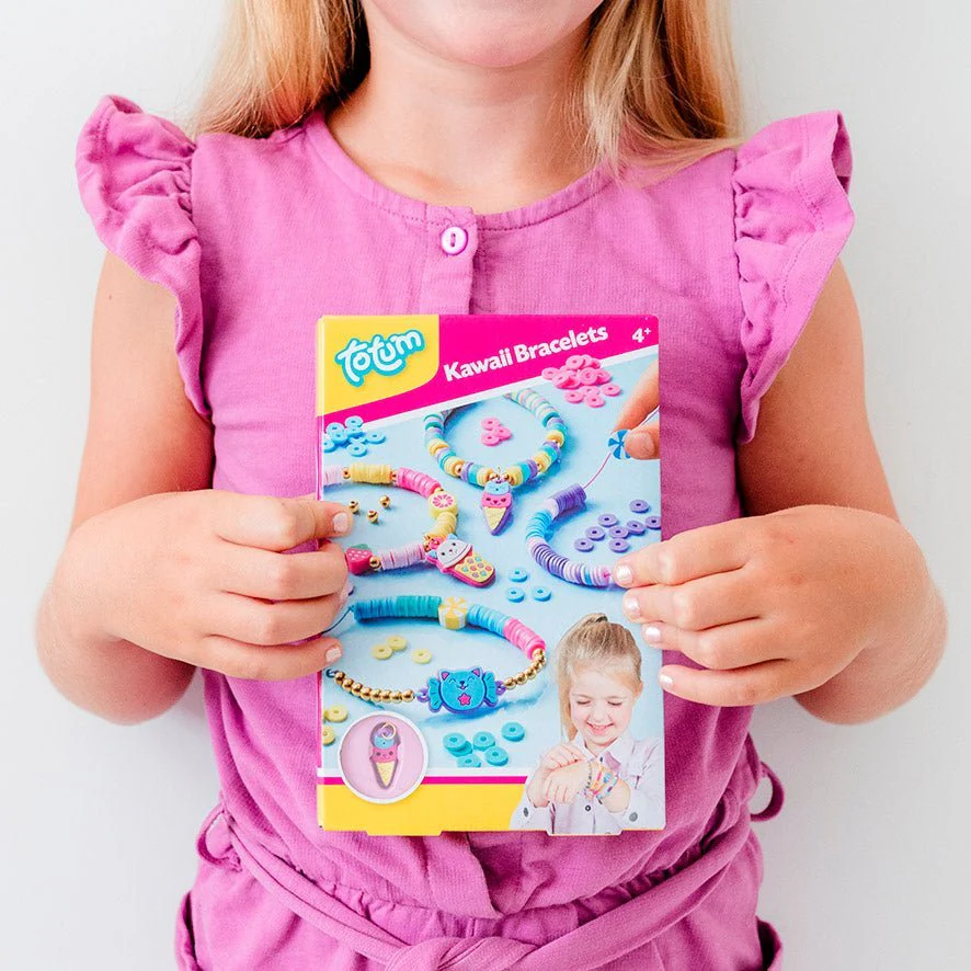Gekleurde Knutselset Kawaii Armbanden Maken 4st - Image 8