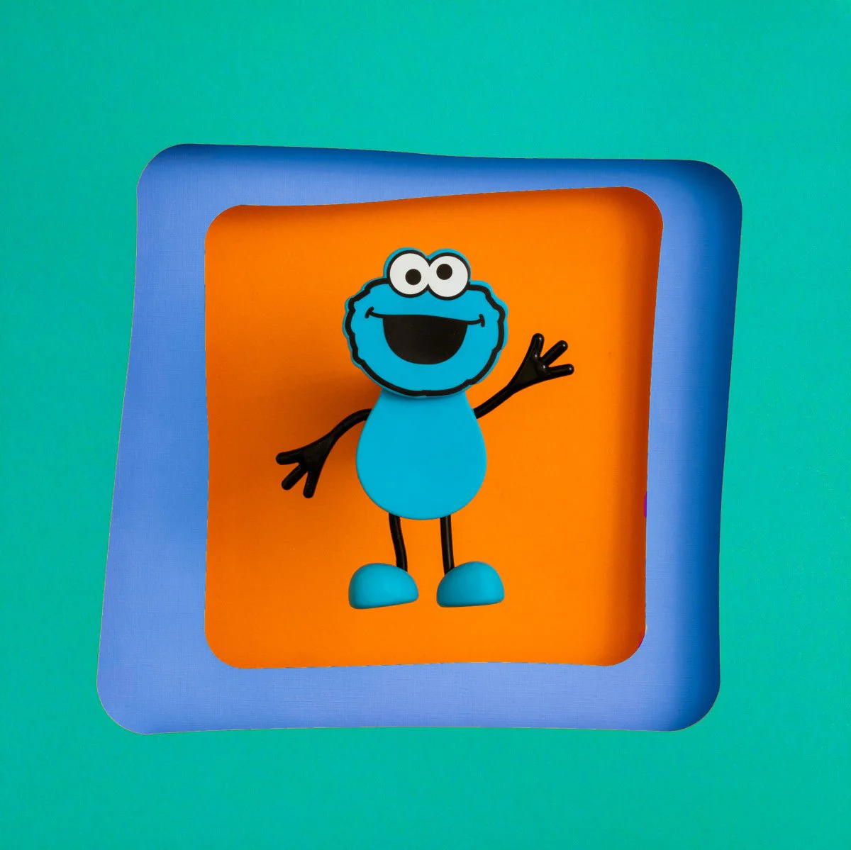 Glo Pals Badspeelgoed Sensorisch Light-Up Poppetje en Cubes Cookie - Image 17